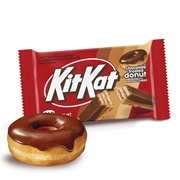 Kit Kat Chocolate Frosted Donut