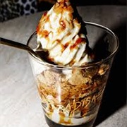 Honey Ice Cream Sundae