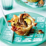 Mushroom Filo Tart