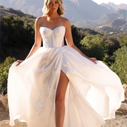 Bustier Bodice Wedding Dress