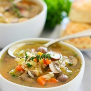 Chicken and Mushroom Soup