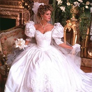 Puffy Sleeve Wedding Dress