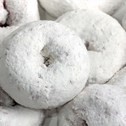 Powdered Sugar Donut