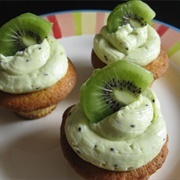 Kiwi Cupcake