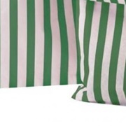 Green and White Striped Soy Paper