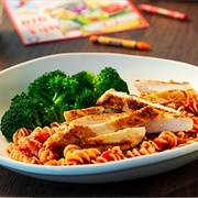 Kids Grilled Chicken With Rotini Pasta &amp; Marinara