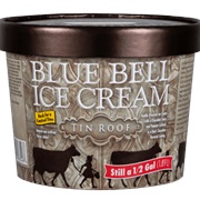 Blue Bell Tin Roof Ice Cream