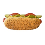 Chicago-Bun Hot Dog