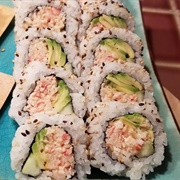 Alaskan King Crab Sushi Roll