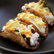 Wonton Taco Shell