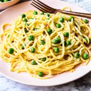 Linguini With Peas