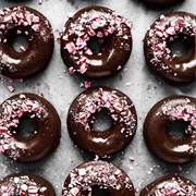 Peppermint Mocha Donut