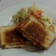 Halloween Slaw Grilled Cheese