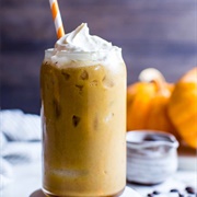 Chilled Pumpkin Spice Coffee