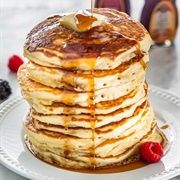 Pancakes With Buttermilk Syrup