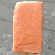 Mamey and Gummy Bear Popsicle