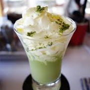 Matcha Con Panna