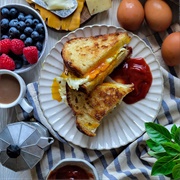 Pickled Egg Grilled Cheese