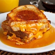 Maple Syrup Grilled Cheese