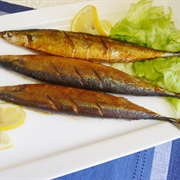 Baked Saury