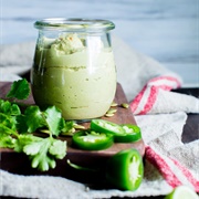 Sweet Chili Cilantro Lime Crema