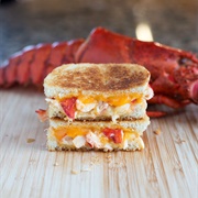 Lobster Chunk Grilled Cheese