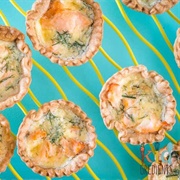 Smoked Salmon and Dill Tartlet