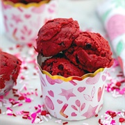 Red Velvet Coconut Cookie