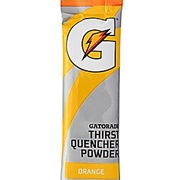 Orange Gatorade Powder