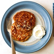 Lemon and Sunflower Seed Pancakes