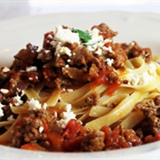 Pasta Fatta in Casa Al Ragù Di Papera