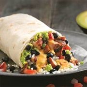 Chicken Queso Burrito