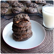 Chocolate Butterfinger Cookie