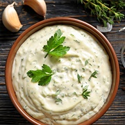 Creamy Garlic Parmesan Dip