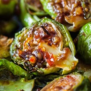 Sweet Chili Brussels Sprouts