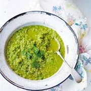 Pea Soup With Garlic