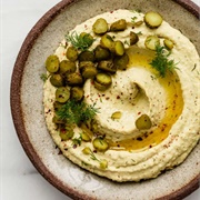 Dill Pickle Hummus