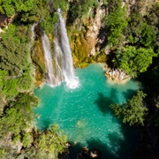 Cascade De Sillans, France