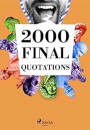 2000 Final Quotations (Carty, Brad)