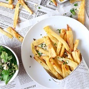 Cocoa Curry Fries (Cauldron Fries)