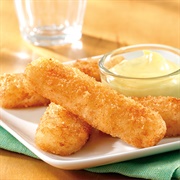 Fish Sticks With Mustard