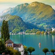 Lac D&#39;Annecy, France