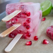 Pomegranate Popsicle