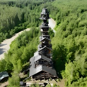 Dr Seuss Tower, Alaska