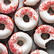 Red Velvet Cake Donut