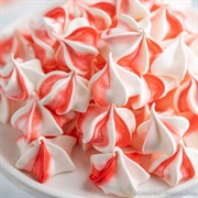 Peppermint Meringues