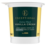 Extra Thick Alcoholic Vanilla Cream