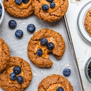 Peanut Butter Blueberry Cookie