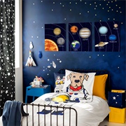 Outer Space Kid&#39;s Room