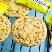 Lemon Butterfinger Cookie